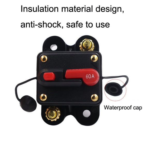 CB2 Car RV Yacht Audio Modification Automatic Circuit Breaker Switch, Specification: 30A