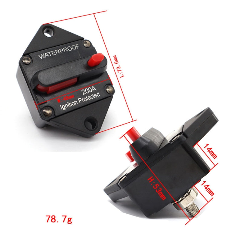 CB10 Car Audio Modified Automatic Circuit Breakerion, Specification: 30A