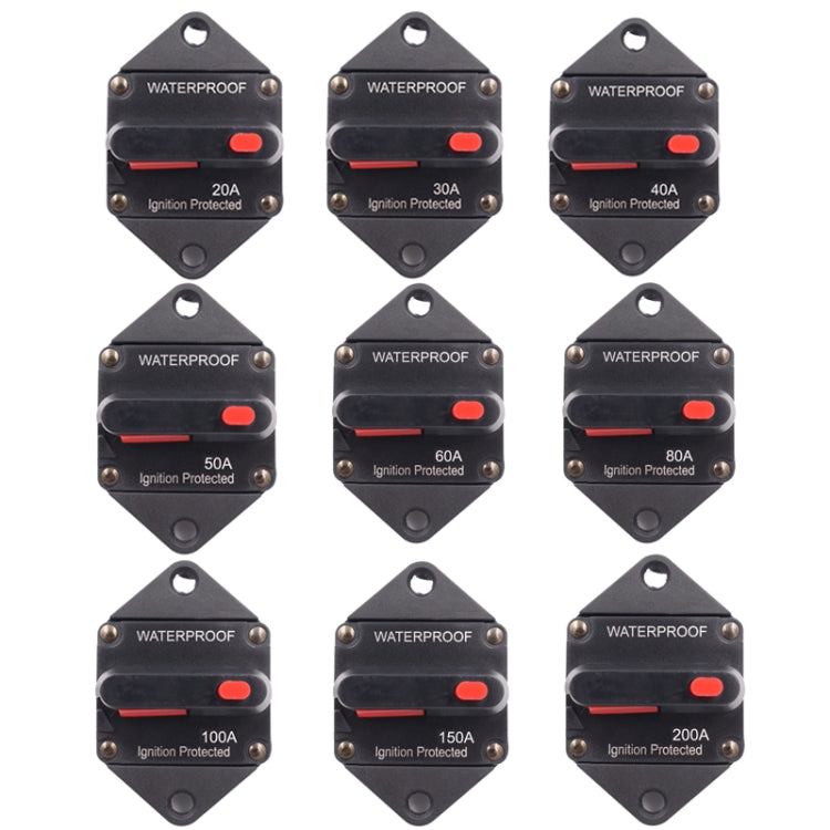 CB10 Car Audio Modified Automatic Circuit Breakerion, Specification: 50A