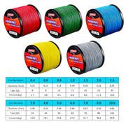 PROBEROS 4 Edited 300M Fish Line, Line number: 8.0 / 80lb(Red)