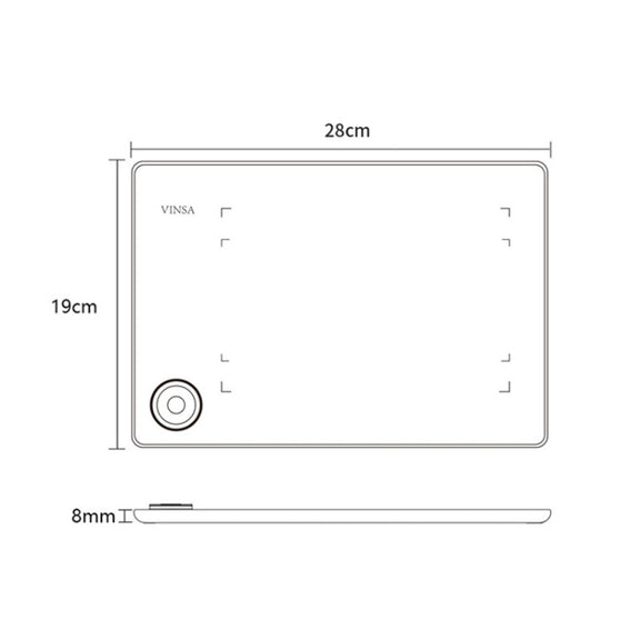 VINSA T608 Can Connected To Mobile Phone Hand-Painted Board, Style: Package 1