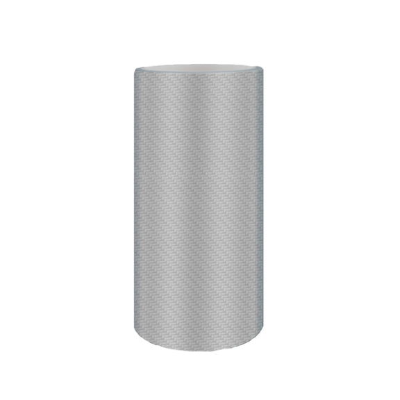 20cm x 3m Car Carbon Fiber Bumper Anti-Collision Strip