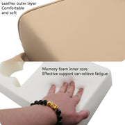 Car Armrest Box Increased Support With Rear Seat Water Cup Holder(Black)