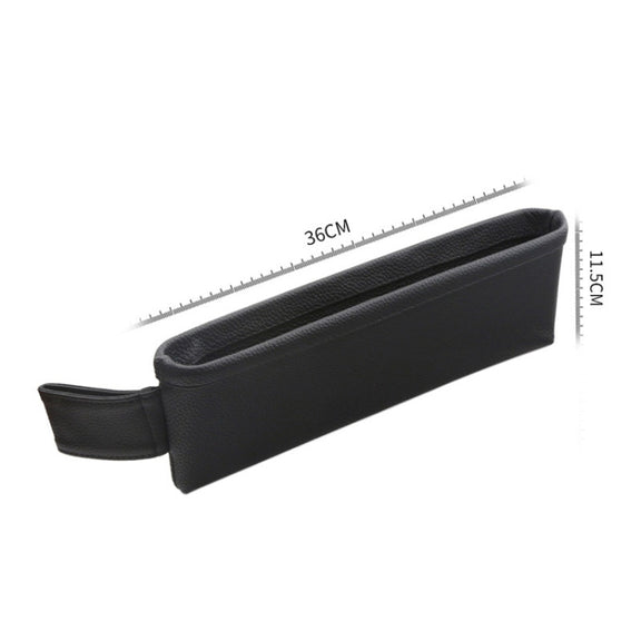 Car Seat Clamp Storage Box(Black Red Side)