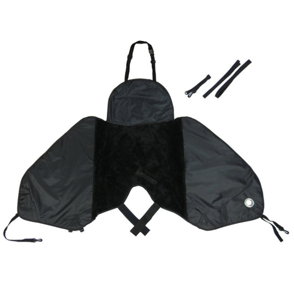 MT1057 Riding Against Cold And Keeping Warm Windshield(Black)