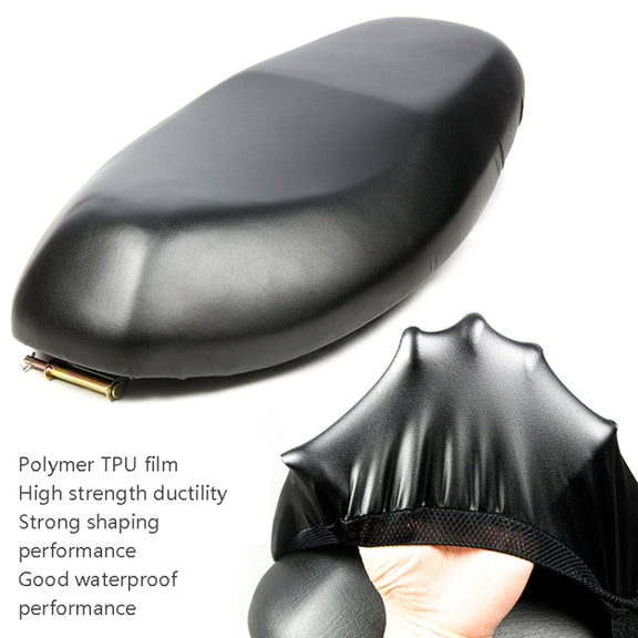 MC1004 Motorcycle Sun Protection Dustproof Rain Seat Cover, Specification: M(Black)