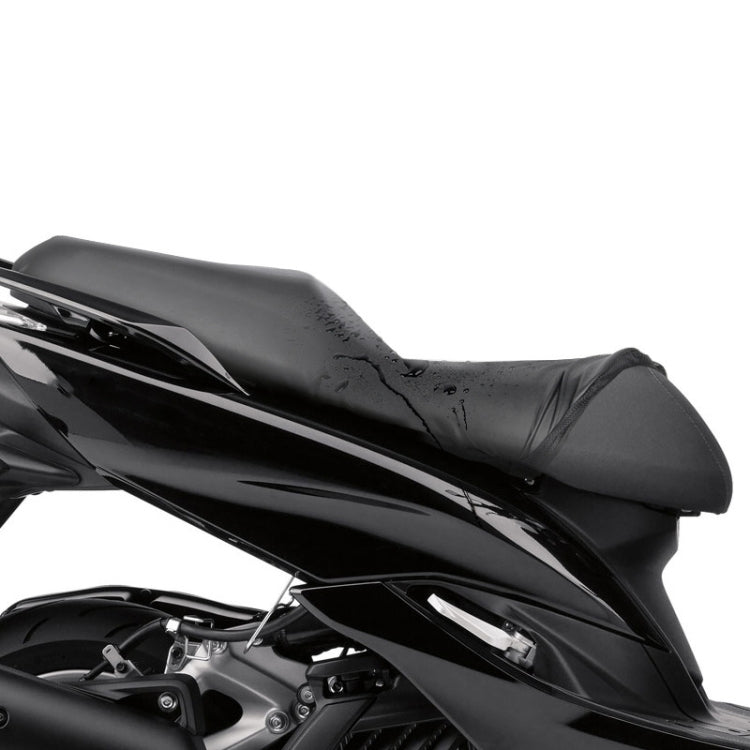MC1004 Motorcycle Sun Protection Dustproof Rain Seat Cover, Specification: L(Black)