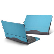 Laptop Leather Anti-Fall Protective Case For Lenovo XiaoXin Pro 14 2021(Gray Cobalt Blue)