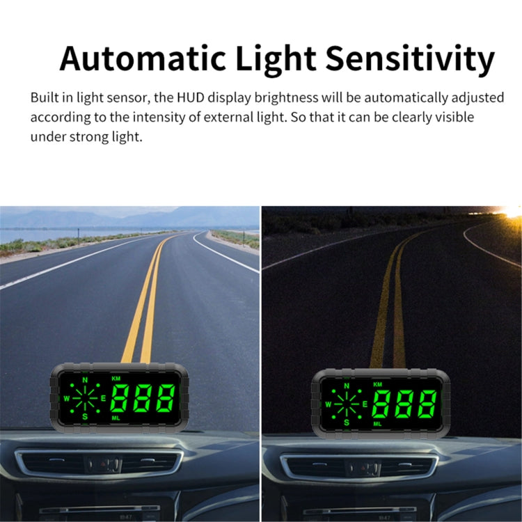 C3010 Car Head-up Display Speed Alarm(English Version)