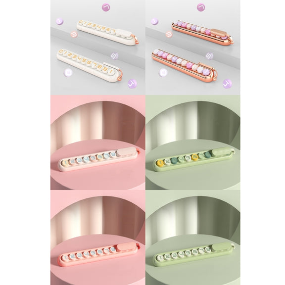 Colorful Car Temporary Parking Number Card, Color: Avocado (Solid Color)