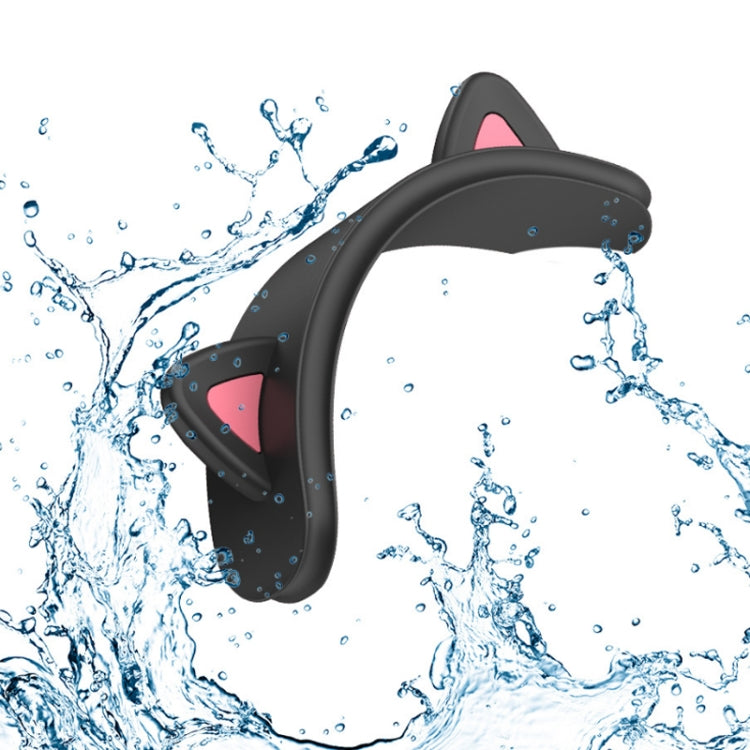 Cat-Ear Silicone Beam Cover For AirPods Max(Black)