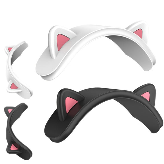Cat-Ear Silicone Beam Cover For AirPods Max(White)
