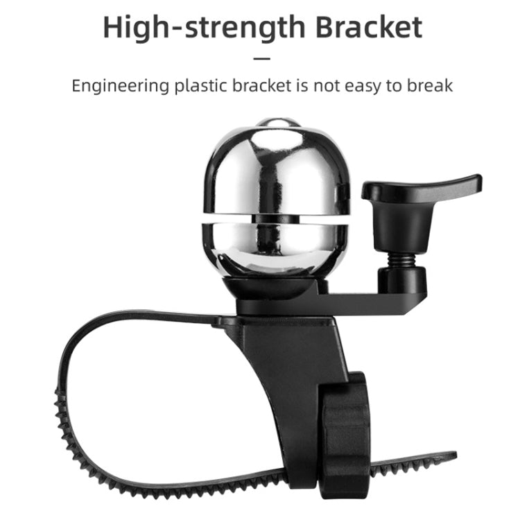 BG-201501 Bicycle Retro Mini Ball Bell(Black)