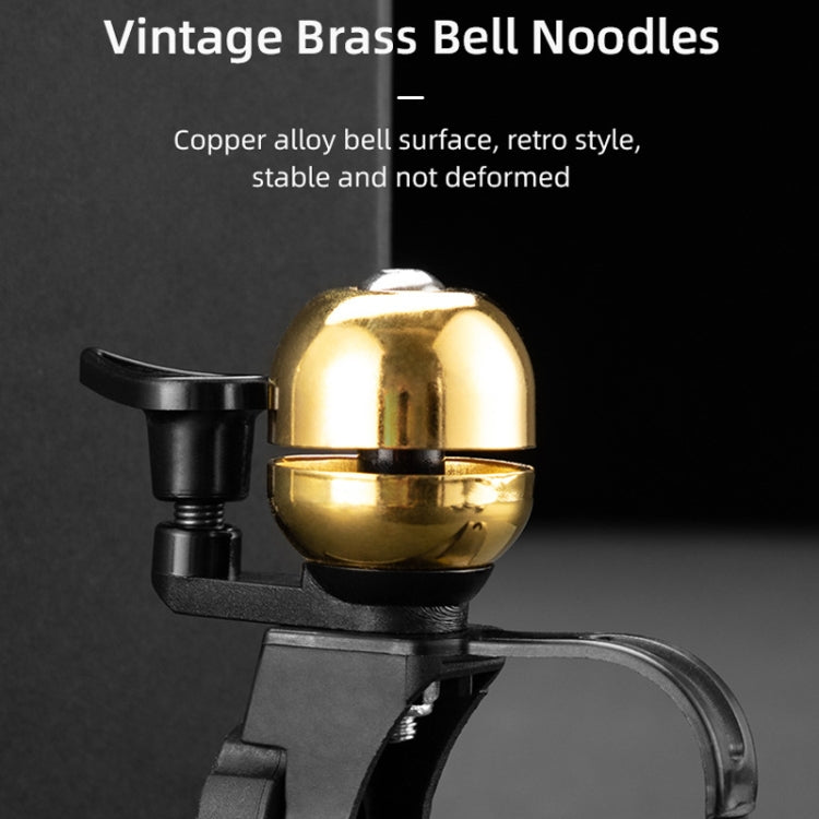 BG-201501 Bicycle Retro Mini Ball Bell(Black)