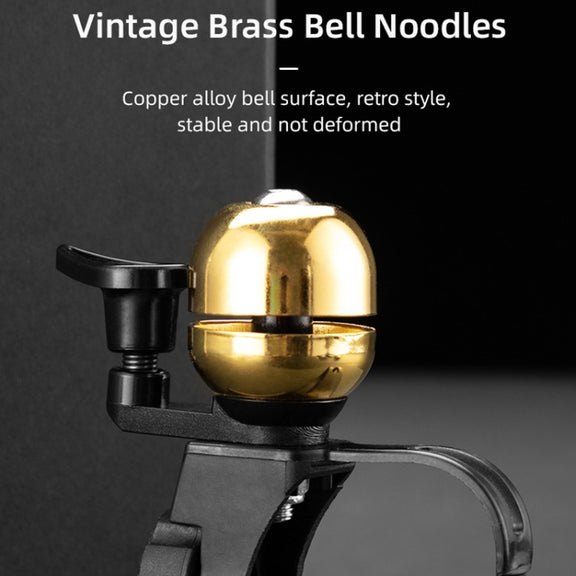 BG-201501 Bicycle Retro Mini Ball Bell(Black)