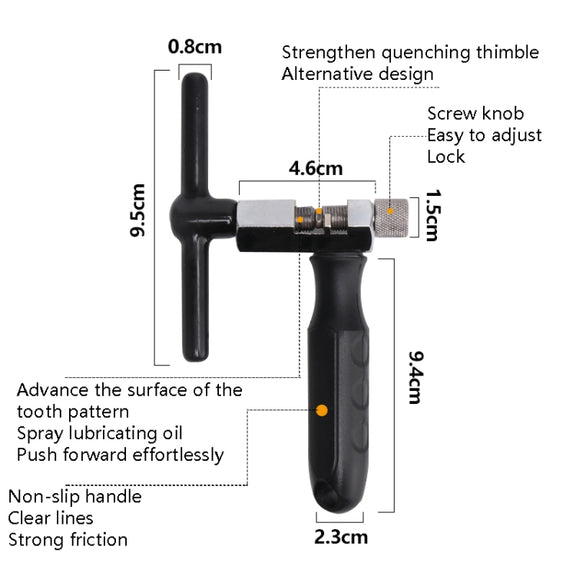 BG-2104 Bicycle Interception Chain Repair Tools(Black)