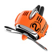 Car Air Conditioner Air Outlet Aromatherapy Small Fan(Orange) - Air Freshener by PMC TechLife | Online Shopping South Africa | PMC TechLife | Buy Now Pay Later Mobicred