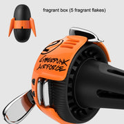 Car Air Conditioner Air Outlet Aromatherapy Small Fan(Orange)