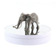 25cm Adjustable Speed Electric Rotating Display Stand Video Shooting Props Turntable(White Mirror) -  by PMC TechLife | Online Shopping South Africa | PMC TechLife | Buy Now Pay Later Mobicred