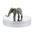 25cm Adjustable Speed Electric Rotating Display Stand Video Shooting Props Turntable(Silver Mirror) -  by PMC TechLife | Online Shopping South Africa | PMC TechLife | Buy Now Pay Later Mobicred
