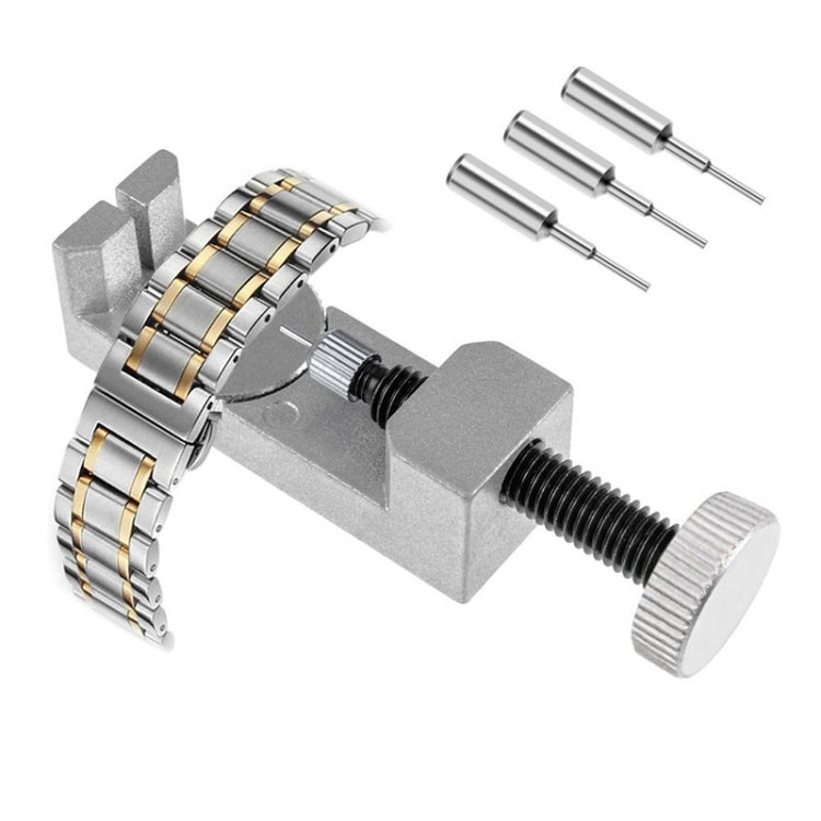 Metal Adjustable Height Watch Band Link Pin Remover(Silver)