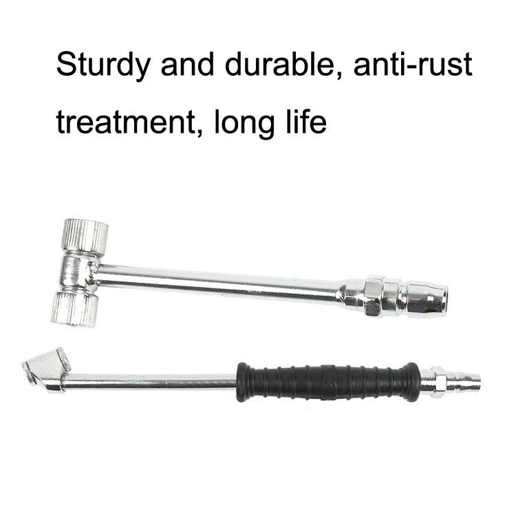 Car Tire Double-Ended Air Nozzle, Specification: T-type