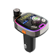 BC08 Car MP3 Bluetooth FM Transmitter With Ambient Light - Bluetooth Car Kits by PMC TechLife | Online Shopping South Africa | PMC TechLife | Buy Now Pay Later Mobicred