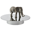 25cm USB Power Rotating Display Stand Video Shooting Props Turntable(Silver Mirror) -  by PMC TechLife | Online Shopping South Africa | PMC TechLife | Buy Now Pay Later Mobicred