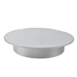 25cm USB Power Rotating Display Stand Video Shooting Props Turntable(White Bottom Frosted) -  by PMC TechLife | Online Shopping South Africa | PMC TechLife | Buy Now Pay Later Mobicred