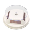 12cm Solar Rotating Display Stand Props Turntable(White) -  by PMC TechLife | Online Shopping South Africa | PMC TechLife | Buy Now Pay Later Mobicred