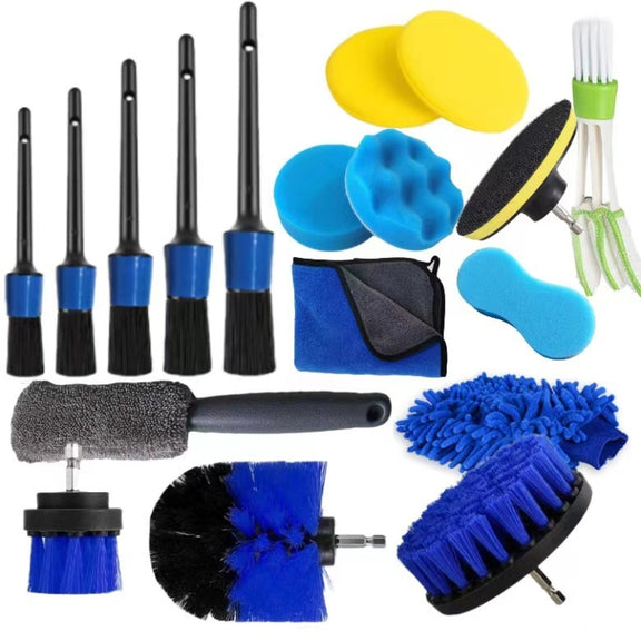 18 PCS / Set Multi-Function Cleaning Electric Drill Brush