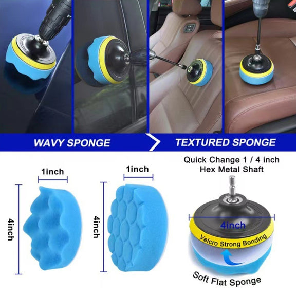 18 PCS / Set Multi-Function Cleaning Electric Drill Brush