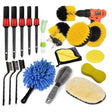 19 PCS / Set Car Wheel Cleaning Brush Interior Detail Brush - free shipping - PMC TechLife - Order now!