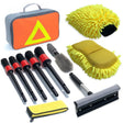 11 PCS / Set Soft Detail Brush Waterproof Car Wash Gloves - Car washing supplies by PMC TechLife | Online Shopping South Africa | PMC TechLife | Buy Now Pay Later Mobicred