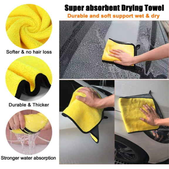 11 PCS / Set Soft Detail Brush Water-resistant Car Wash Gloves