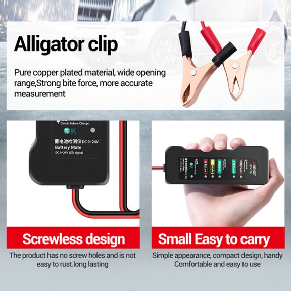ANENG BT-170 12V Electric Vehicle Battery Tester