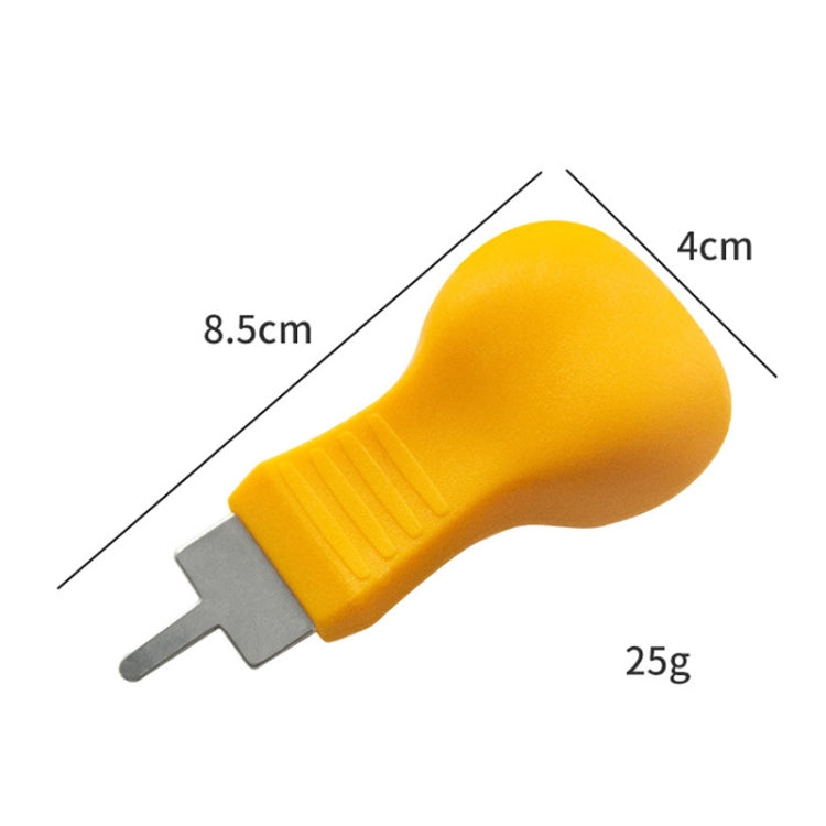 10 PCS Watch Rear Cover Tapping Knife Watch Opener, Style: Orange Flat-blade Mouth