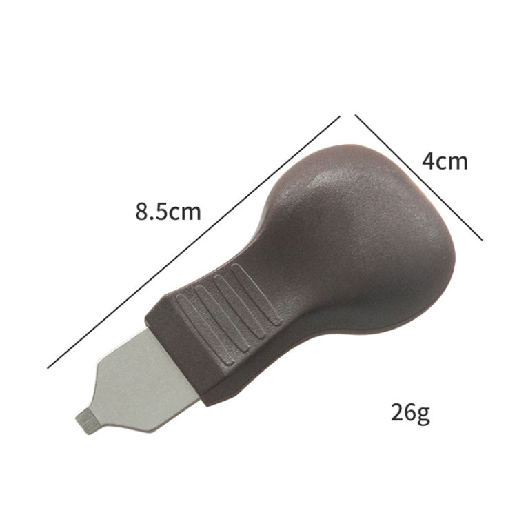 10 PCS Watch Rear Cover Tapping Knife Watch Opener, Style: Brown Narrow Mouth