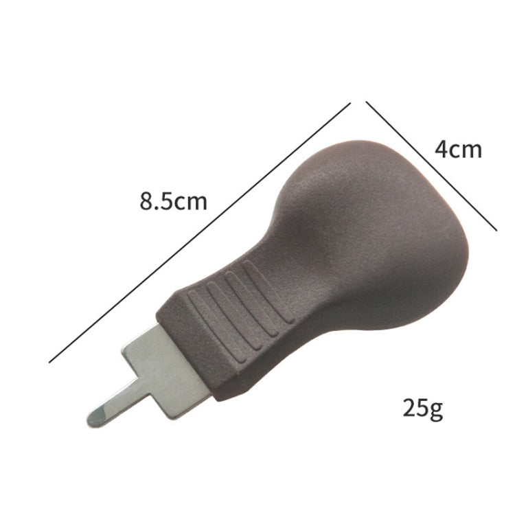 10 PCS Watch Rear Cover Tapping Knife Watch Opener, Style: Brown Flat-blade Mouth