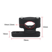 B-L004 Motorcycle Long-Distance Riding Bottle Holder Set(Black)