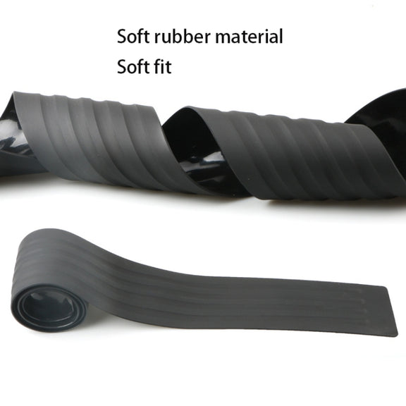 Car Tail Box Threshold Anti-Collision Strip, Color: Black Red 8x90cm