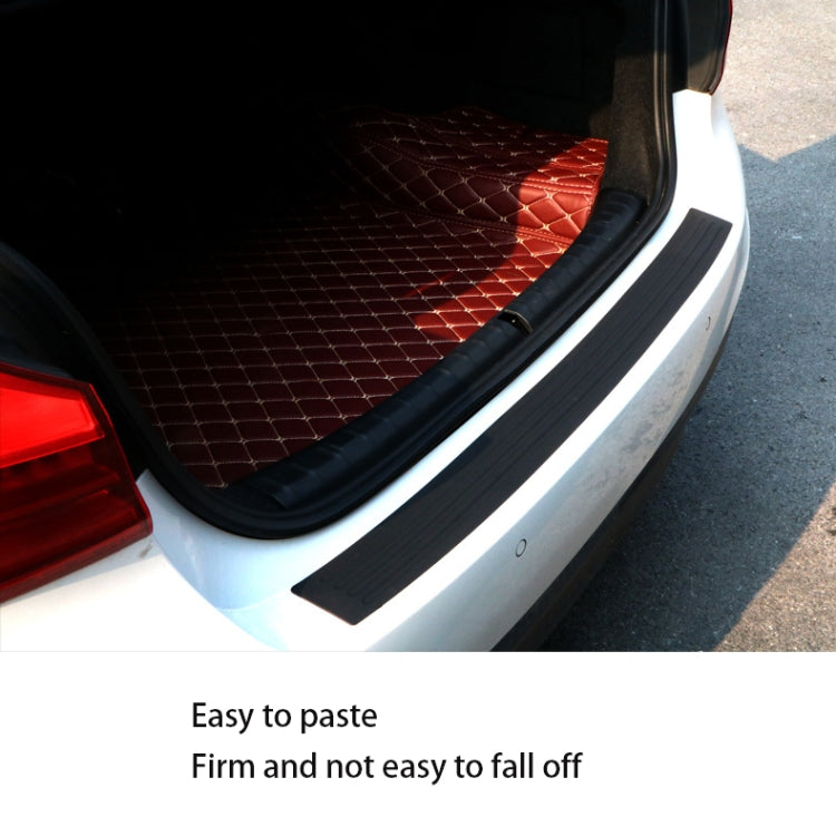 Car Tail Box Threshold Anti-Collision Strip, Color: Black Red 8x90cm