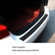 Car Tail Box Threshold Anti-Collision Strip, Color: Black Red 8x90cm