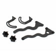 Motorcycle Windshield Fixing Bracket Modification Accessories For BMW R1200GS / R1250GS / ADV(Black) - Holder by PMC TechLife | Online Shopping South Africa | PMC TechLife | Buy Now Pay Later Mobicred