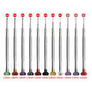 3 PCS LSD5075 Color Screwdriver Watch Repair Tool, Model: 0.8mm Word