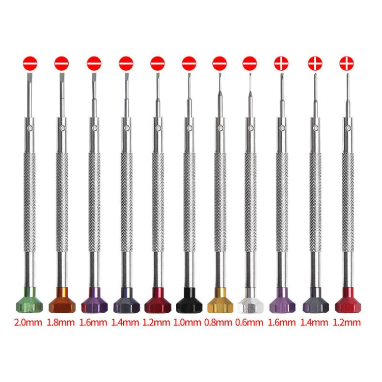 3 PCS LSD5075 Color Screwdriver Watch Repair Tool, Model: 1.2mm Word