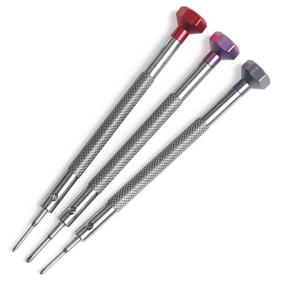 3 PCS LSD5075 Color Screwdriver Watch Repair Tool, Model: 1.8mm Word