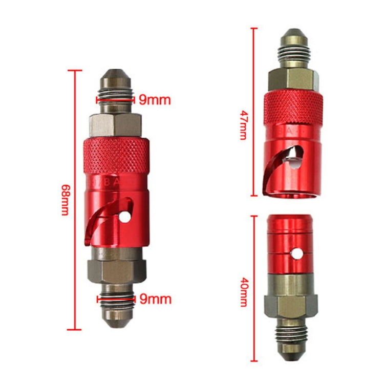 Motorcycle Universal Brake Hose Quick Release Joint(Gold)