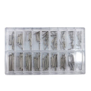 6-23mm Stainless Steel Watch Link Pins Cotter Bar(Silver)