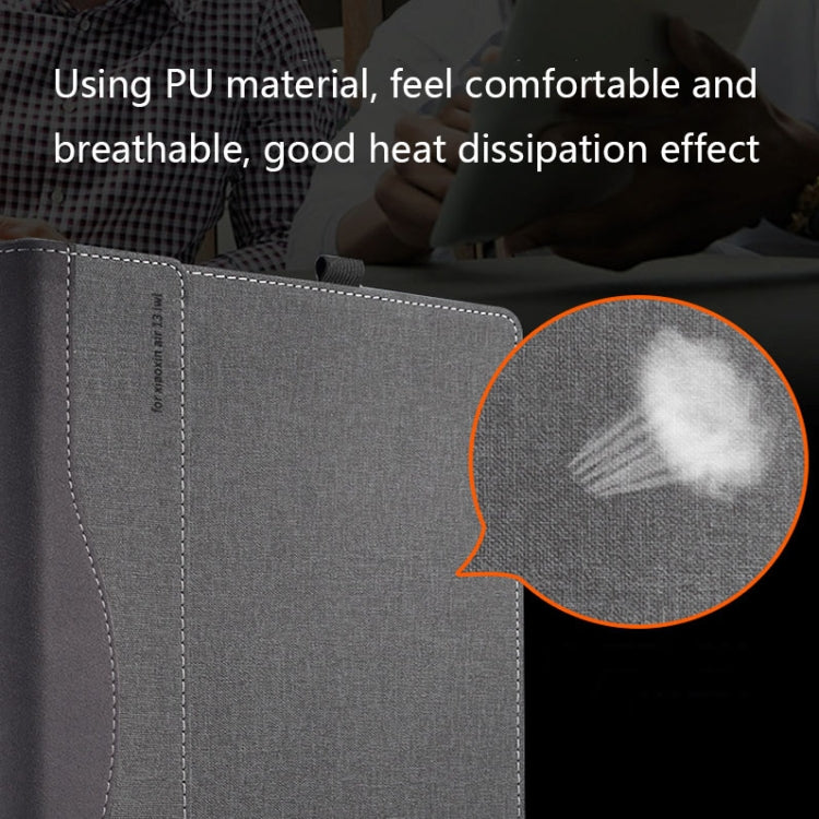 Laptop Anti-Drop Protective Case For Lenovo XiaoXin Air 13(Dark Gray)